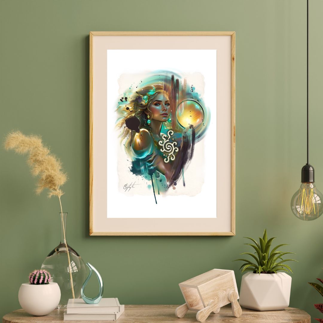 Golden Orb Goddess