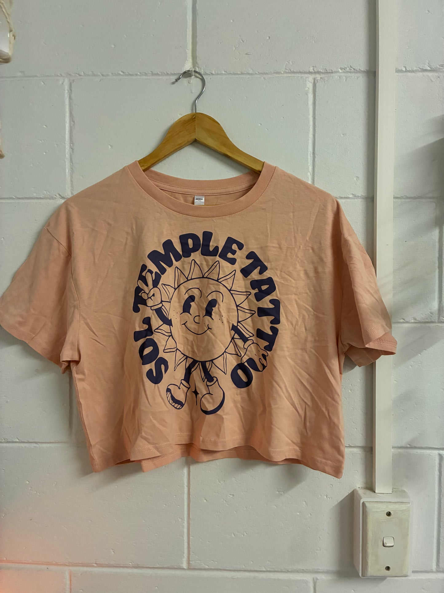 Sol Temple Logo - Pink Crop Style 2