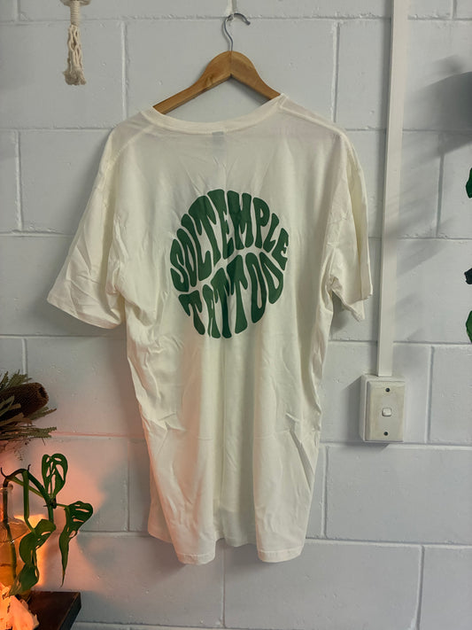 Sol Temple Logo - White Tee