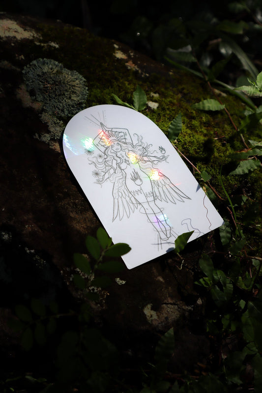 Rainbow Higher Being Sticker