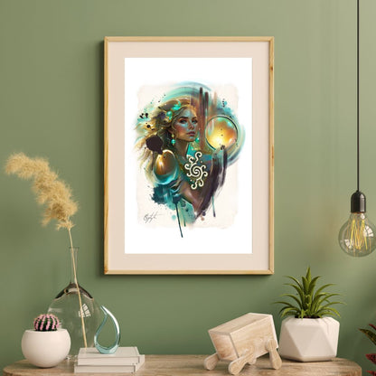 Golden Orb Goddess