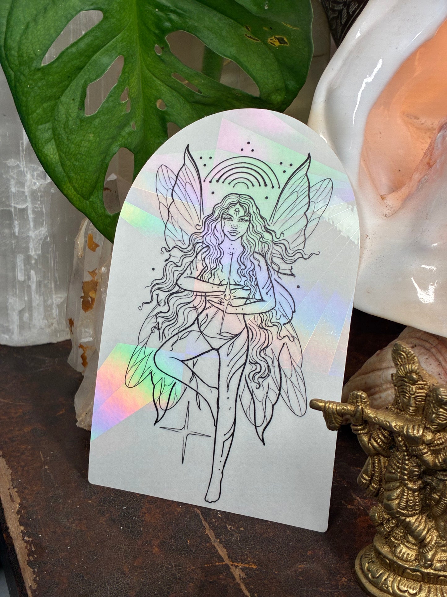 Rainbow Celestial Fae Sticker