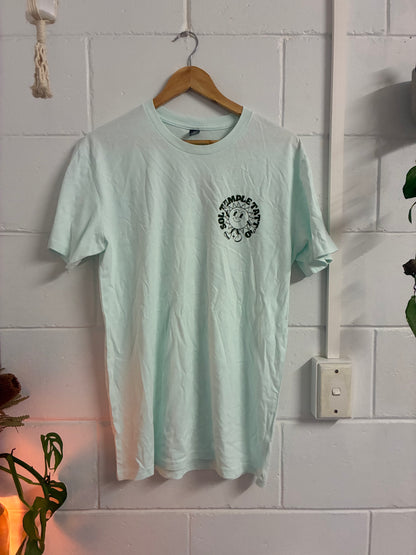 Sol Temple Logo - Seafoam Green Tee